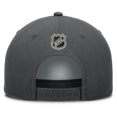Vegas Golden Knights Fanatics Authentic Pro Rink Roper A-Frame Adjustable Hat - Charcoal - NHL 202498966
