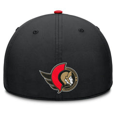 Ottawa Senators Fanatics Authentic Pro Rink Team Code Flex Hat - Black/Red - NHL 202498974