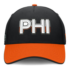 Philadelphia Flyers Fanatics Authentic Pro Rink Team Code Flex Hat - Black/Orange - NHL 202498975