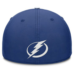 Tampa Bay Lightning Fanatics Authentic Pro Rink Team Code Flex Hat - Blue/White - NHL 202498980