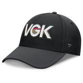 Vegas Golden Knights Fanatics Authentic Pro Rink Team Code Flex Hat - Black/Charcoal - NHL 202498984