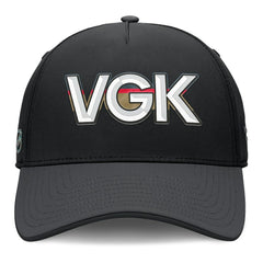Vegas Golden Knights Fanatics Authentic Pro Rink Team Code Flex Hat - Black/Charcoal - NHL 202498984