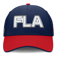 Florida Panthers Fanatics Authentic Pro Rink Team Code Flex Hat - Navy/Red - NHL 202498997