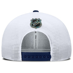 Washington Capitals Fanatics Authentic Pro Rink Lockup Adjustable Trucker Hat - Navy/White - NHL 202499008