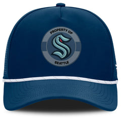 Seattle Kraken Fanatics Authentic Pro Rink Adjustable Hat - Deep Sea Blue - NHL 202499038