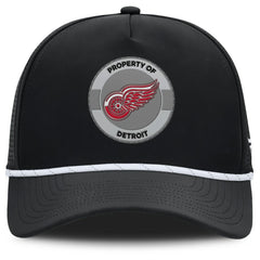 Detroit Red Wings Fanatics Authentic Pro Rink Adjustable Hat - Black - NHL 202499045