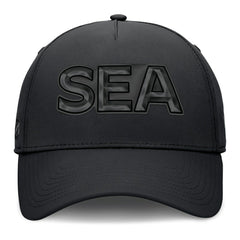 Seattle Kraken Fanatics Authentic Pro Road Team Code Flex Hat - Black - NHL 202499092
