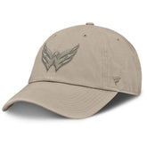 Washington Capitals Fanatics Authentic Pro Road Adjustable Hat - Tan - NHL 202499128