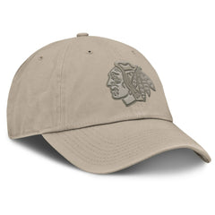 Chicago Blackhawks Fanatics Authentic Pro Road Adjustable Hat - Tan - NHL 202499153