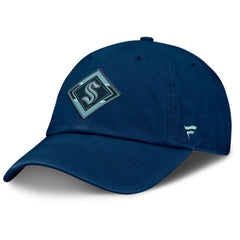 Seattle Kraken Fanatics Women's Authentic Pro Rink Adjustable Hat - Deep Sea Blue - NHL 202499243