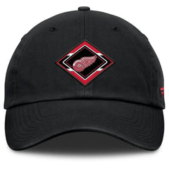 Detroit Red Wings Fanatics Women's Authentic Pro Rink Adjustable Hat - Black - NHL 202499247