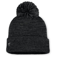Toronto Maple Leafs Fanatics Women's Authentic Pro Road Cuffed Knit Hat with Pom - Black - NHL 202499263