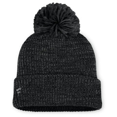Vegas Golden Knights Fanatics Women's Authentic Pro Road Cuffed Knit Hat with Pom - Black - NHL 202499265