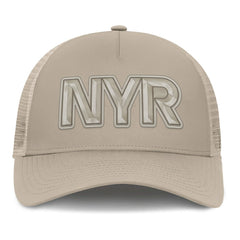 New York Rangers Fanatics Women's Authentic Pro Road Trucker Adjustable Hat - Tan - NHL 202499279