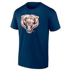 Chicago Bears Chrome Dimension T-Shirt Navy