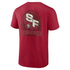 San Francisco 49ers Home Field Advantage T-Shirt Scarlet