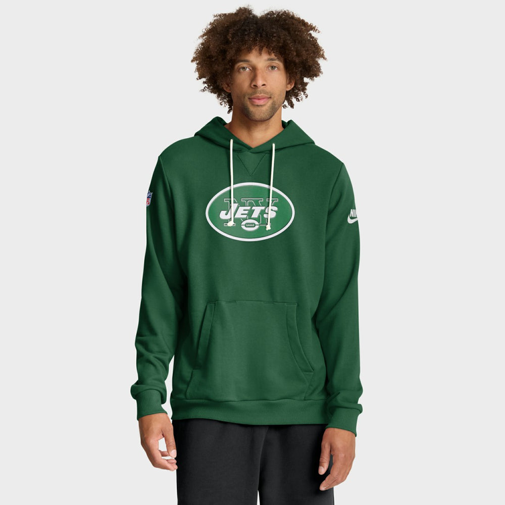 Nike New York Jets Sideline Standard Issue Alt 2 Dri-FIT Hoodie Green