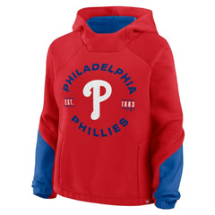 Philadelphia Phillies Fanatics Women's Oversized Time to Win Pullover Hoodie - Red - Fanatics Online