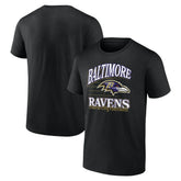 Baltimore Ravens Retro Gridiron T-Shirt Black