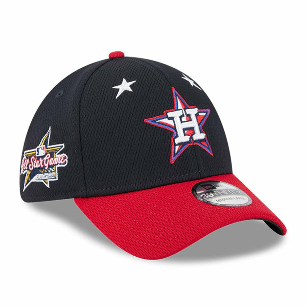 Houston Astros New Era 2025 MLB All-Star Game Workout 39THIRTY Flex Hat - Navy/Red - New Era Discount