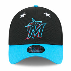 Miami Marlins New Era 2025 MLB All-Star Game 39THIRTY Flex Hat - Black/Blue - New Era Lifestyle