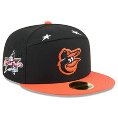 Baltimore Orioles New Era 2025 MLB All-Star Game Side Patch 59FIFTY Fitted Hat - Black/Orange - New Era Sale