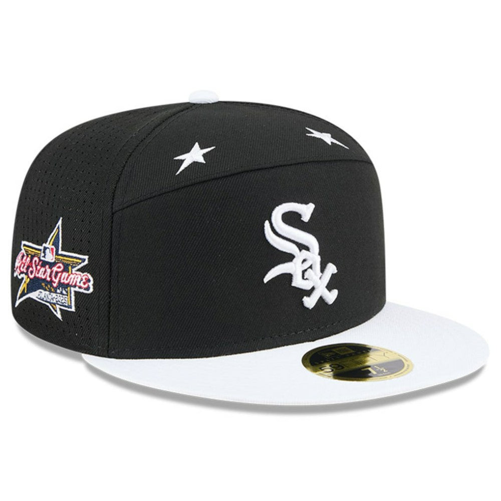 Chicago White Sox New Era 2025 MLB All-Star Game Side Patch 59FIFTY Fitted Hat - Black/White - New Era Sale