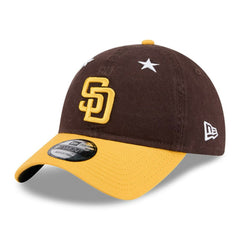 San Diego Padres New Era 2025 MLB All-Star Game 9TWENTY Adjustable Hat - Brown/Gold - New Era Online