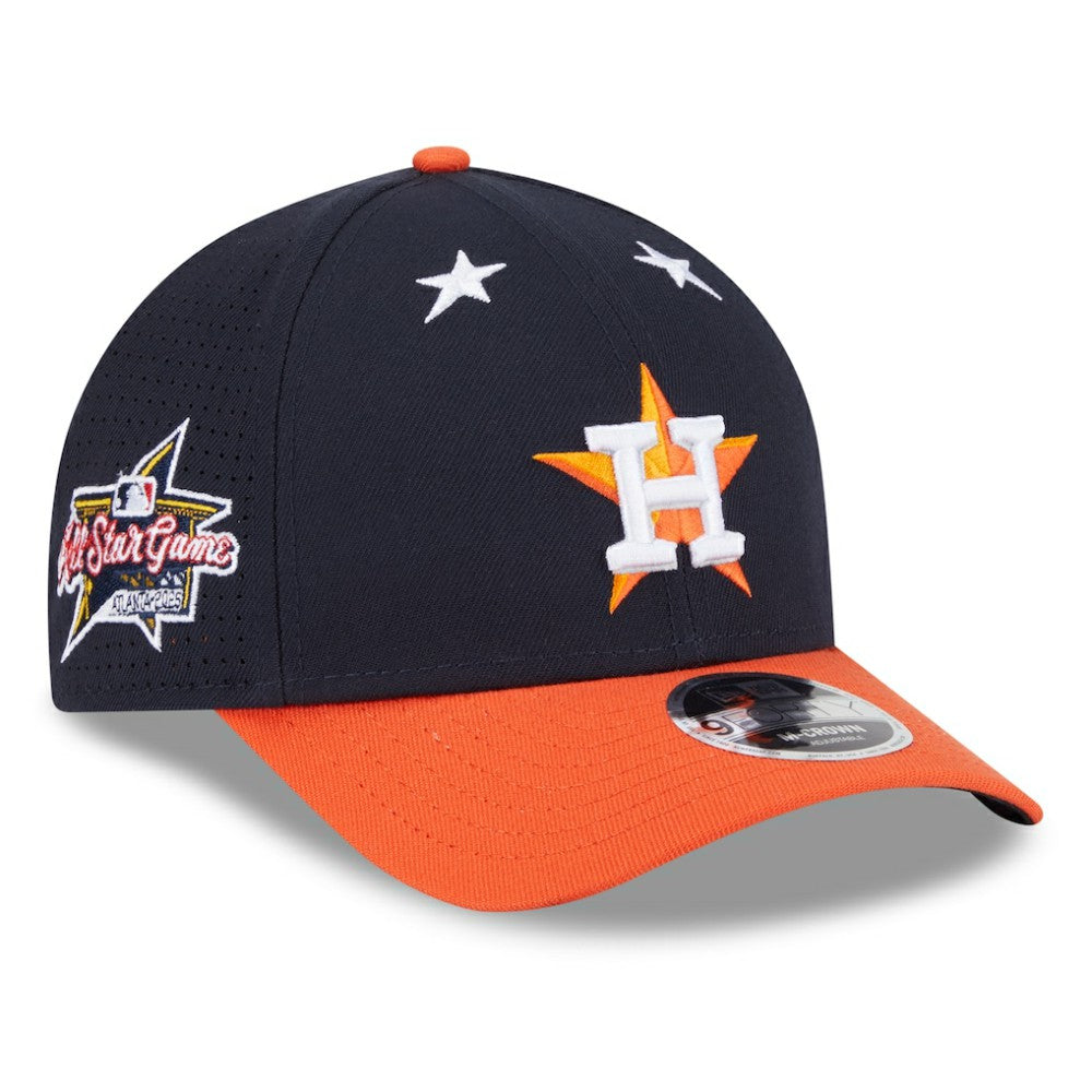 Houston Astros New Era 2025 MLB All-Star Game 9FORTY M-Crown Adjustable Hat - Navy/Orange - New Era Online