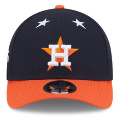 Houston Astros New Era 2025 MLB All-Star Game 9FORTY M-Crown Adjustable Hat - Navy/Orange - New Era Online