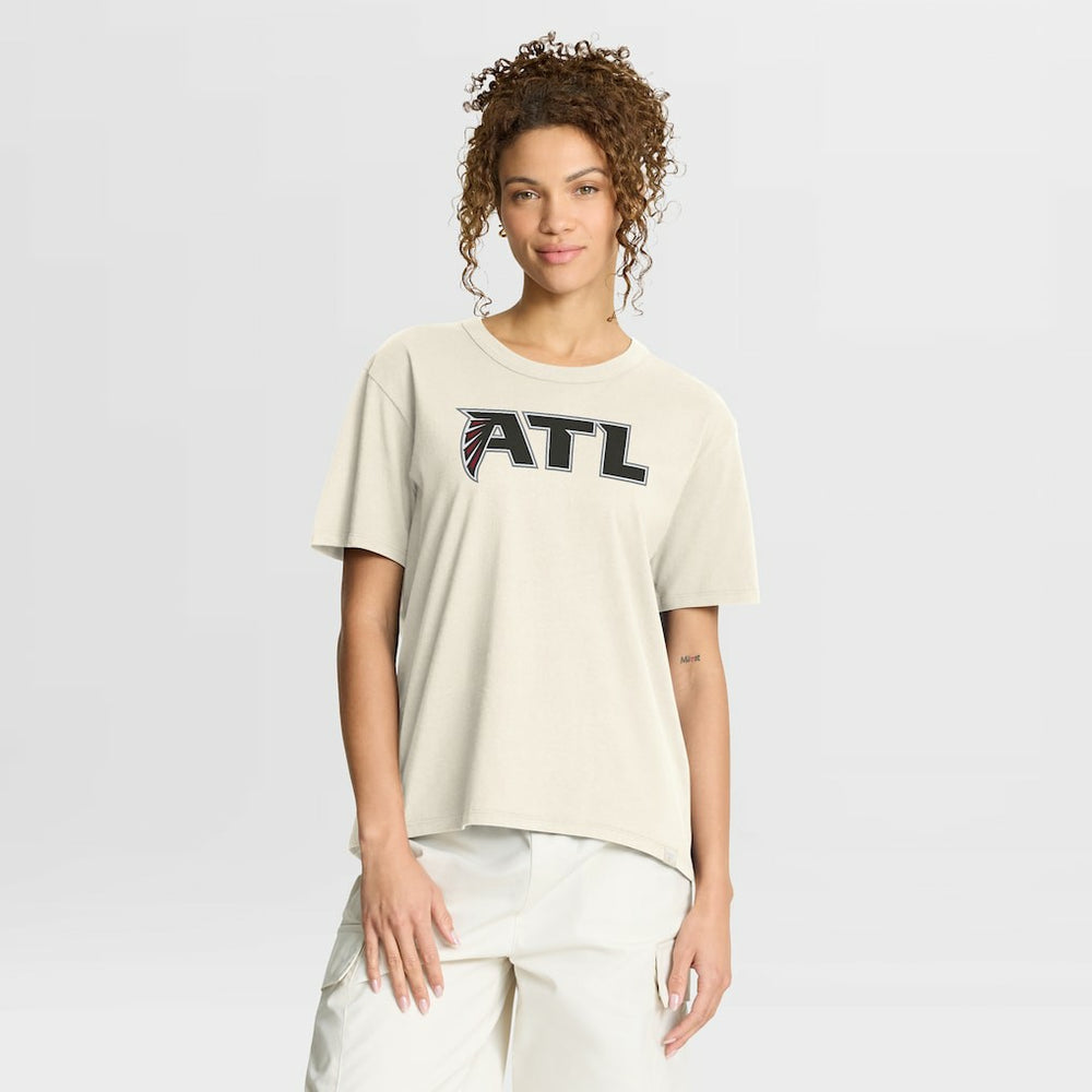 Fanatics Atlanta Falcons Women's Dove Legacy T-Shirt Cream