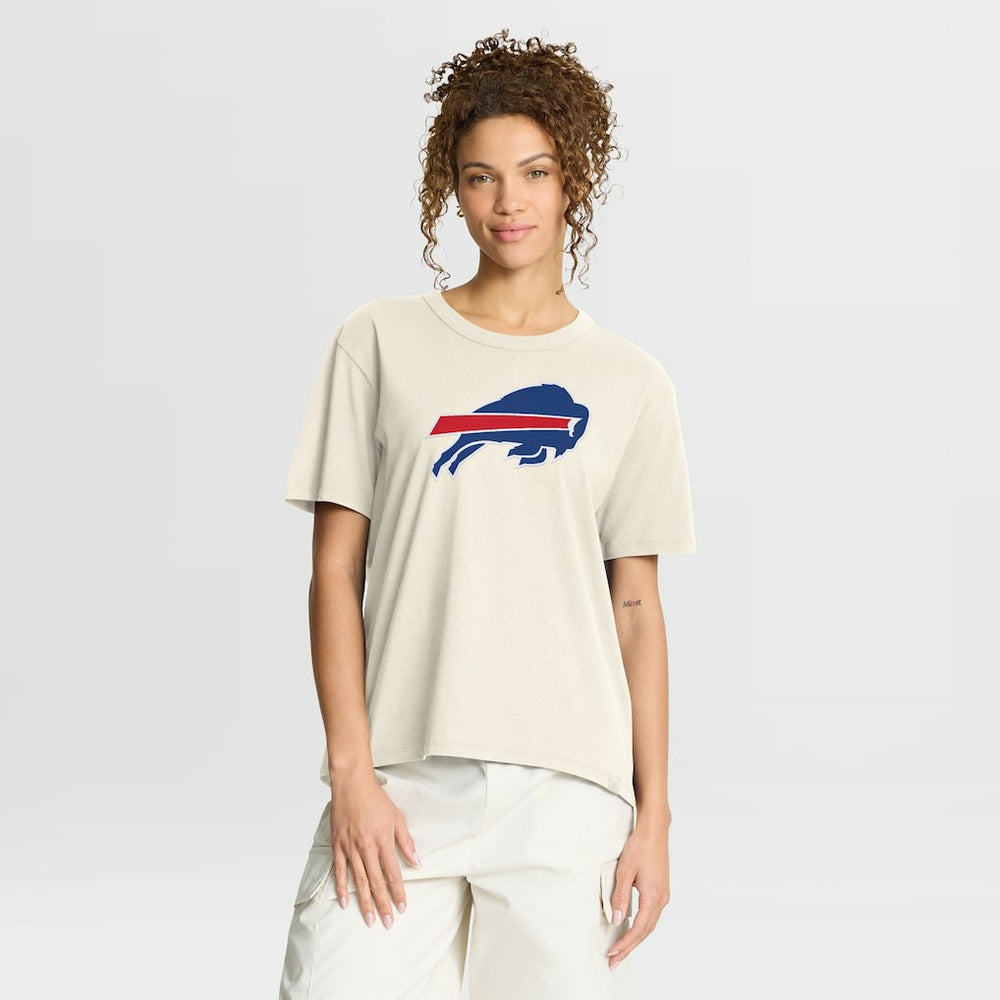 Fanatics Buffalo Bills Women's Dove Legacy T-Shirt Cream