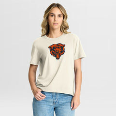 Fanatics Chicago Bears Women's Dove Legacy T-Shirt Cream