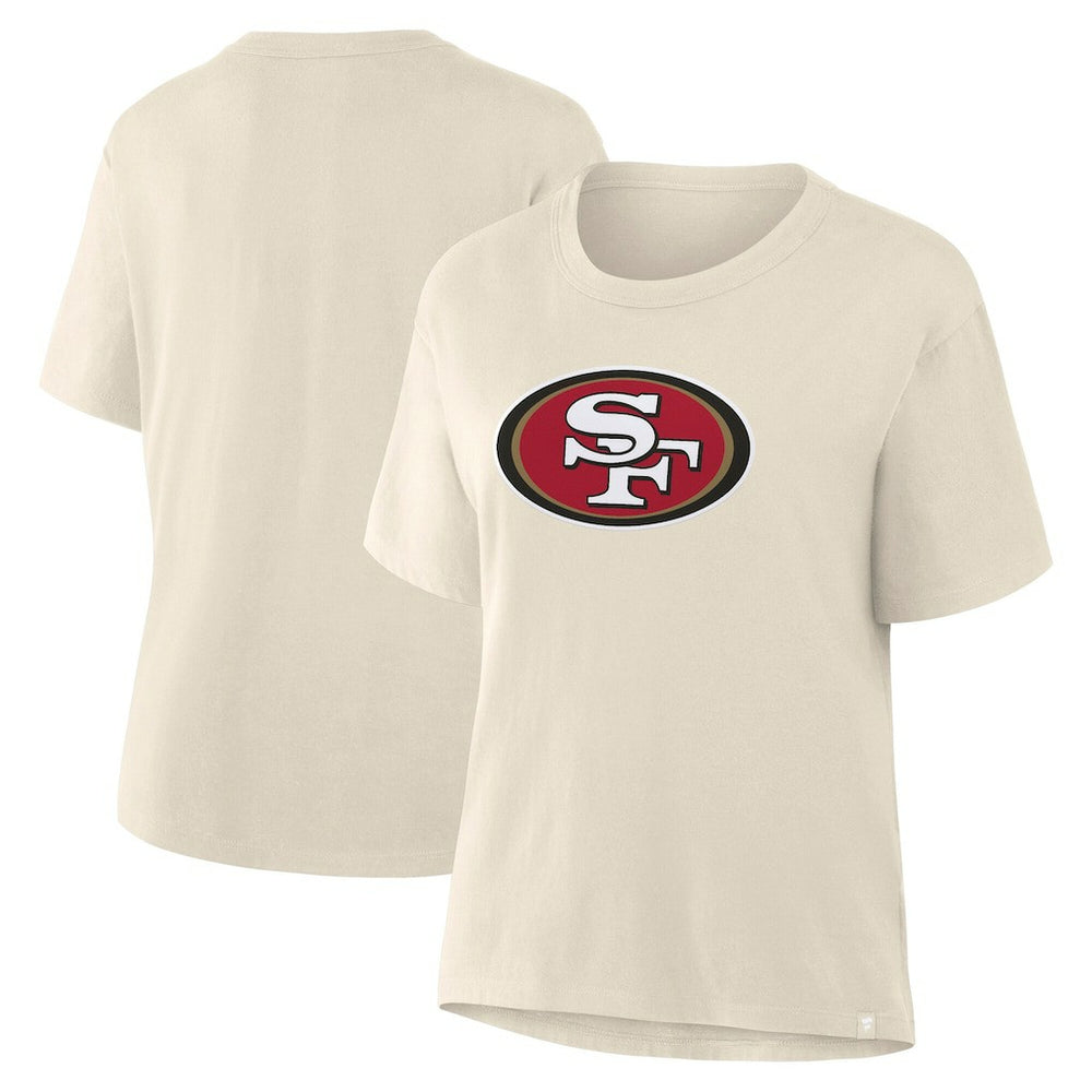 Fanatics San Francisco 49ers Women's Dove Legacy T-Shirt Cream