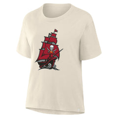 Fanatics Tampa Bay Buccaneers Women's Dove Legacy T-Shirt Cream
