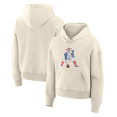 Fanatics New England Patriots Women's Dove Legacy Pullover Hoodie Cream