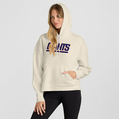 Fanatics New York Giants Women's Dove Legacy Pullover Hoodie Cream