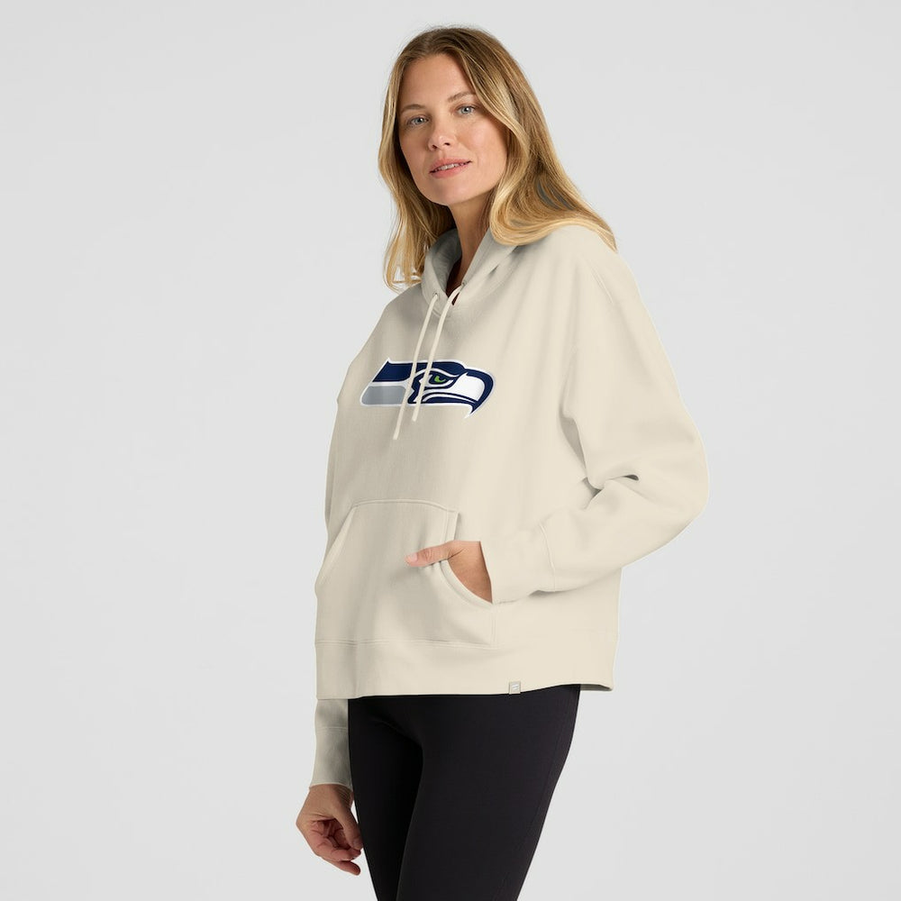 Fanatics Seattle Seahawks Women's Dove Legacy Pullover Hoodie Cream