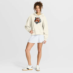 Fanatics Cincinnati Bengals Women's Dove Legacy Pullover Hoodie Cream