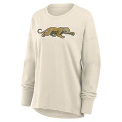 Fanatics Jacksonville Jaguars Women's Dove Legacy Long Sleeve T-Shirt Cream
