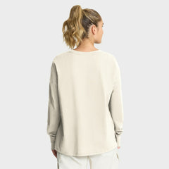 Fanatics Los Angeles Chargers Women's Dove Legacy Long Sleeve T-Shirt Cream