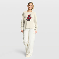 Fanatics Tampa Bay Buccaneers Women's Dove Legacy Long Sleeve T-Shirt Cream