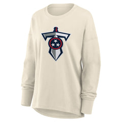 Fanatics Tennessee Titans Women's Dove Legacy Long Sleeve T-Shirt Cream