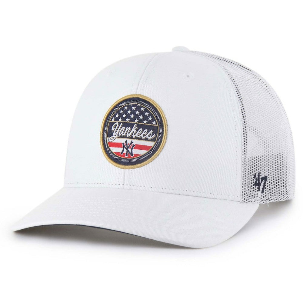 New York Yankees '47 Homage Adjustable Trucker Hat - White - 47 brand Online