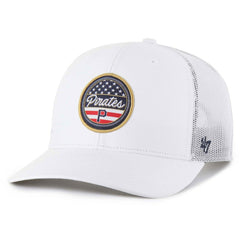 Pittsburgh Pirates '47 Homage Adjustable Trucker Hat - White - 47 brand Sale