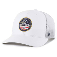 Houston Astros '47 Homage Adjustable Trucker Hat - White - 47 brand on Sale
