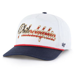 Philadelphia Phillies '47 Patriotic Overhand Hitch Adjustable Hat - White - 47 brand Discount