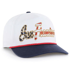 San Francisco Giants '47 Patriotic Overhand Hitch Adjustable Hat - White - 47 brand Sale
