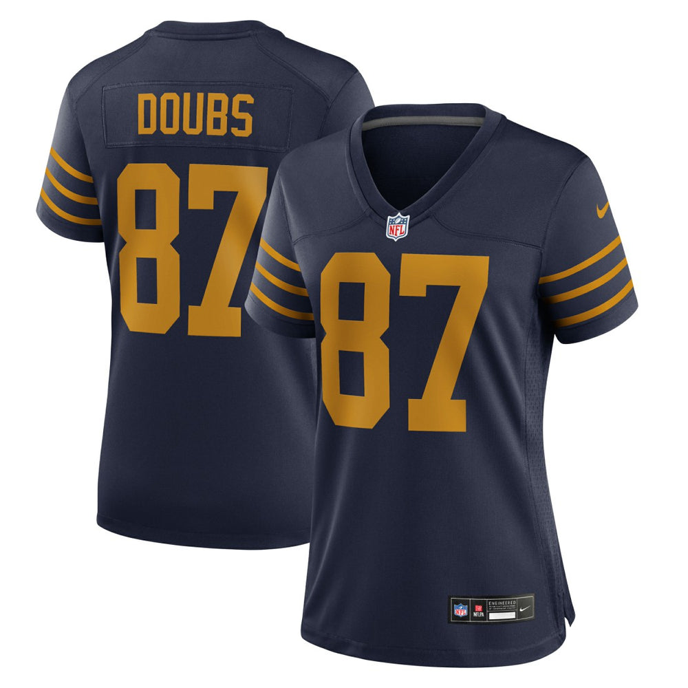 Nike Romeo Doubs Green Bay Packers Women's The 1923 Classic Game Jersey Navy