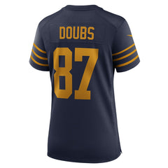 Nike Romeo Doubs Green Bay Packers Women's The 1923 Classic Game Jersey Navy